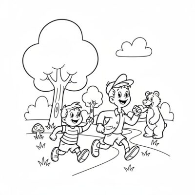 Bolek và Lolek Sách tô màu