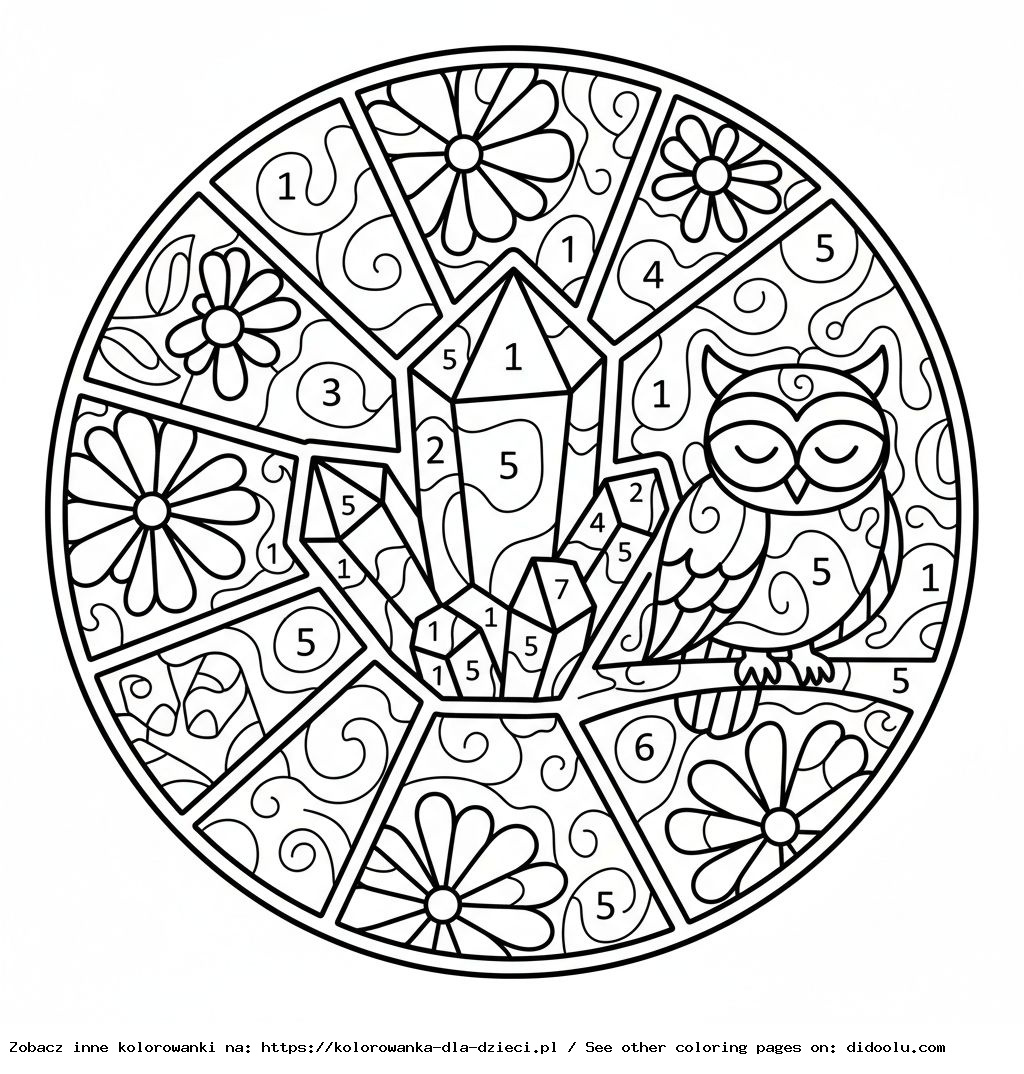 Sách tô màu theo số cho người lớn