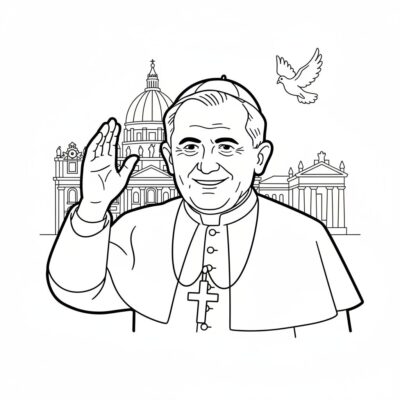Jan Phaul II kolorowanki