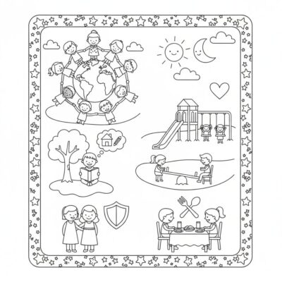 Quyền trẻ em tô màu