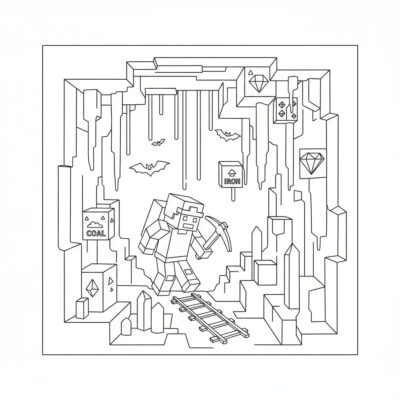 Minecraft – Khám Phá Các Hang Động Ngầm