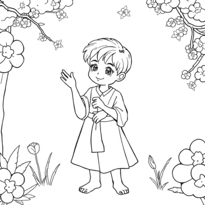 Sách tô màu: Mùa Chay lớn sách tô màu cho trẻ em