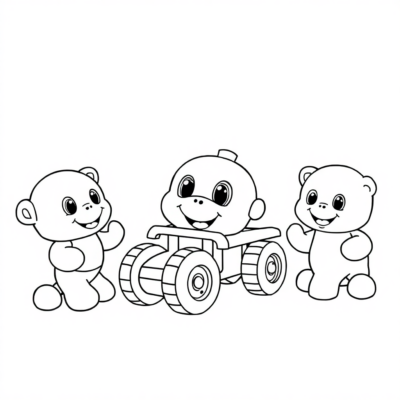 Đồ Chơi Tô Màu Vui Nhộn