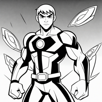 ben 10 tô màu