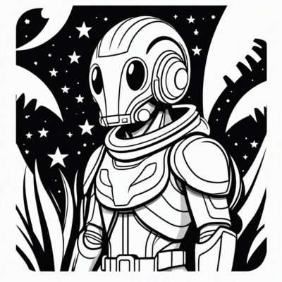 sách tô màu miễn phí Among Us