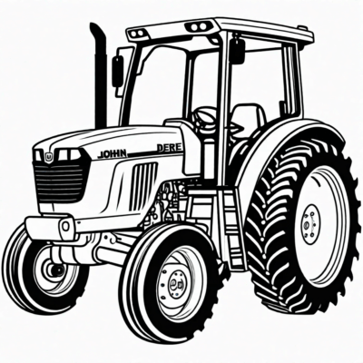 màu sắc của john deere để in