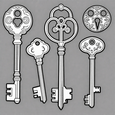 Chìa khóa tô màu -> in Vietnamese. Need only title in vi, max 55 chars. “chìa khóa” is Vietnamese already? Actually Vietnamese for key is “chìa khóa”, coloring is “tô màu”. But they want different from original but related. Could be “Bảng tô màu chiếc chìa khóa”. That’s 28 chars. Provide only title.Chiếc chìa khóa tô màu cho bé