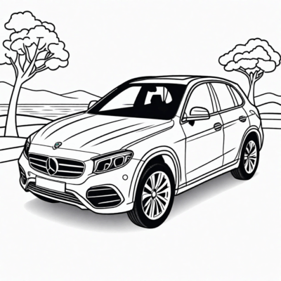 sách tô màu ô tô để in