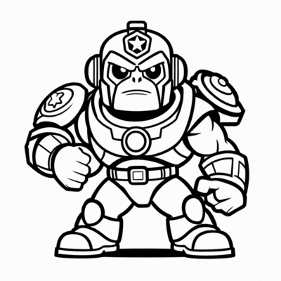 sách tô màu brawl stars buzz