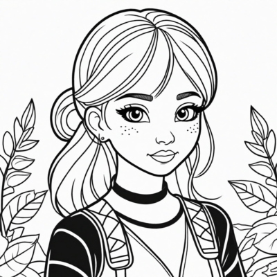 sách tô màu cho bé gái LOL