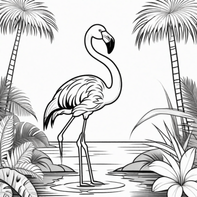 sách tô màu hồng hạc