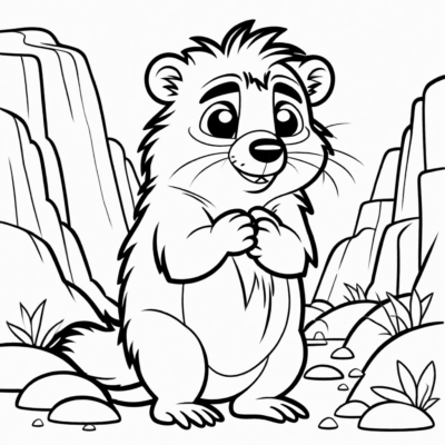 Sách tô màu Grizzy và Lemings cho bé vui vẻ