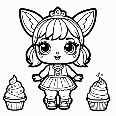 sách tô màu LOL Surprise để in