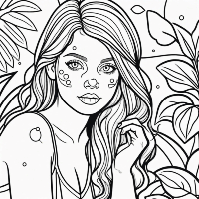 sách tô màu với số