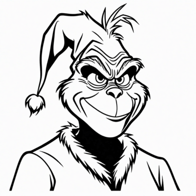 sách tô màu Grinch