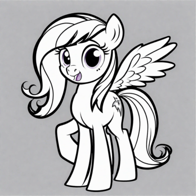 sách tô màu my little pony movie