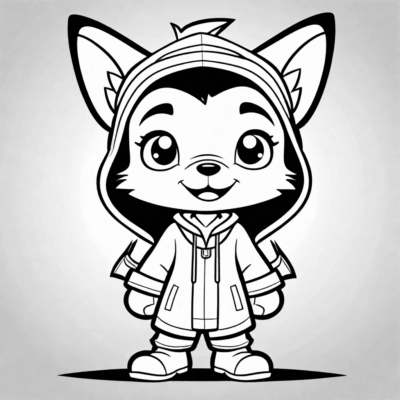 sách tô màu nhân vật hoạt hình