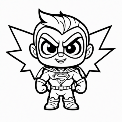 Tô màu Super Zings Phần 9 cho trẻ em