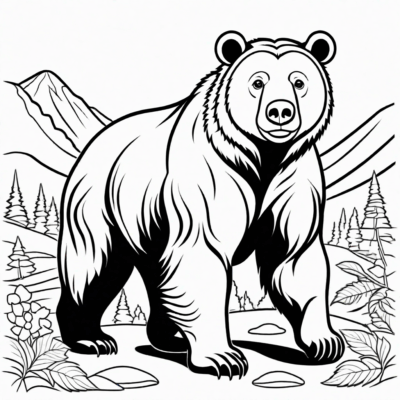 sách tô màu ursus