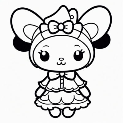 kuromi my melody sary,