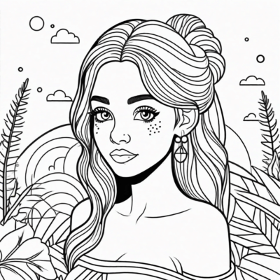 những bức tranh tô màu nhỏ