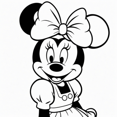 Minnie tô màu