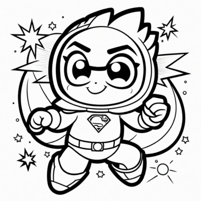 super zings sach dessin à imprimer