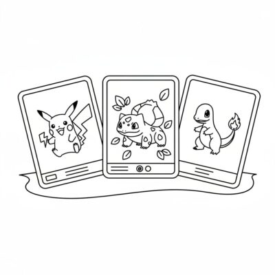 sách tô màu thẻ pokemon để in