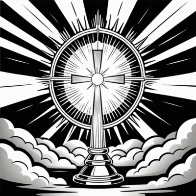 Thánh Thể – bình thánh trong ánh sáng