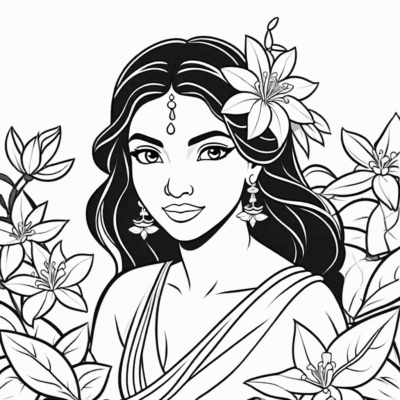 sách tô màu Jasmina