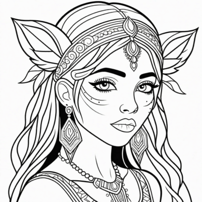 sách tô màu cho in Genzie