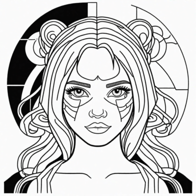 sách tô màu mã hóa để in