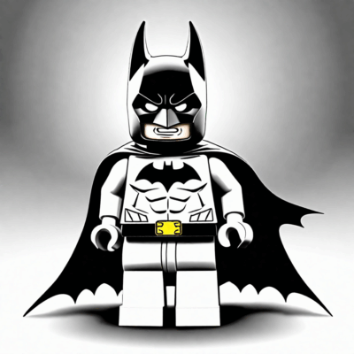 tranh tô màu LEGO Batman