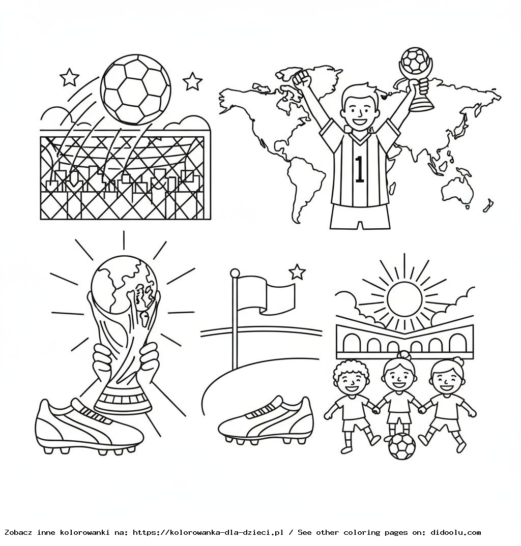 Tô màu “World Cup”