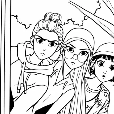 KPop Demon Hunters – Zoey Chiến Binh Ánh Sáng